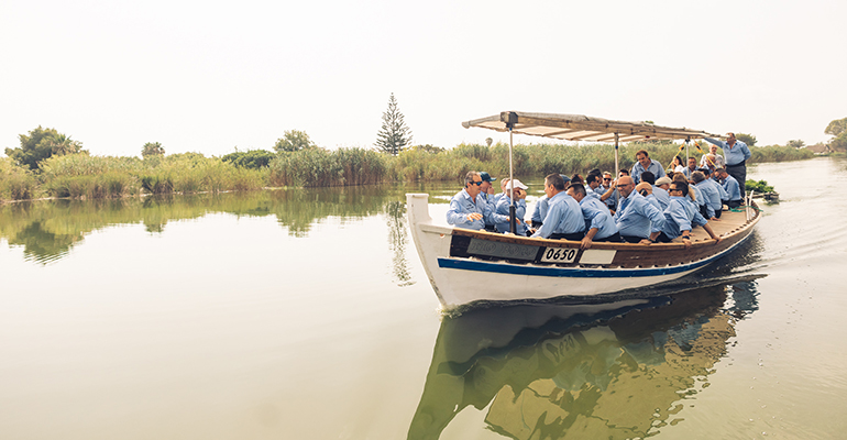 cocineros en la albufera