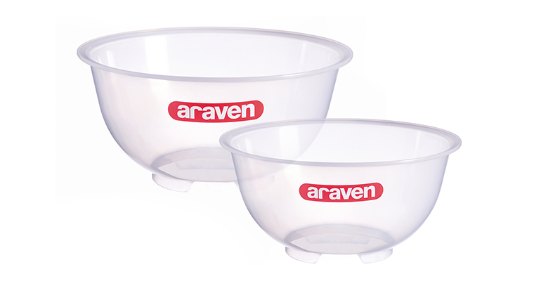 Araven bowls 2 transparentes