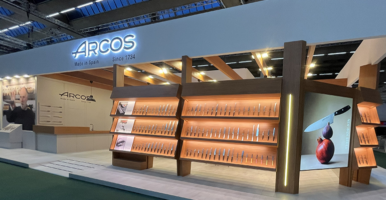 Arcos presenta en Ambiente 2026 sus nuevas series Ibiza y Classic Pro con foco en el uso profesional en cocina