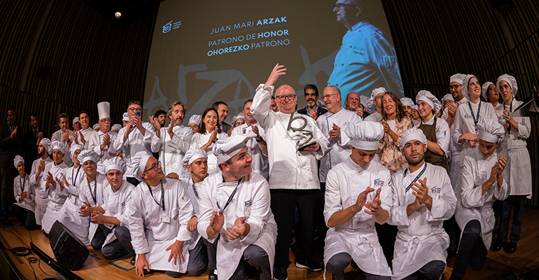 Juan Mari Arzak es nombrado patrono de honor de Basque Culinary Center