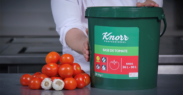 Base de Tomate de Knorr: sabor casero y máximo rendimiento para las cocinas profesionales