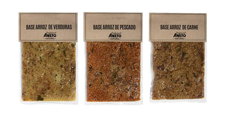 bases de arroz Aneto