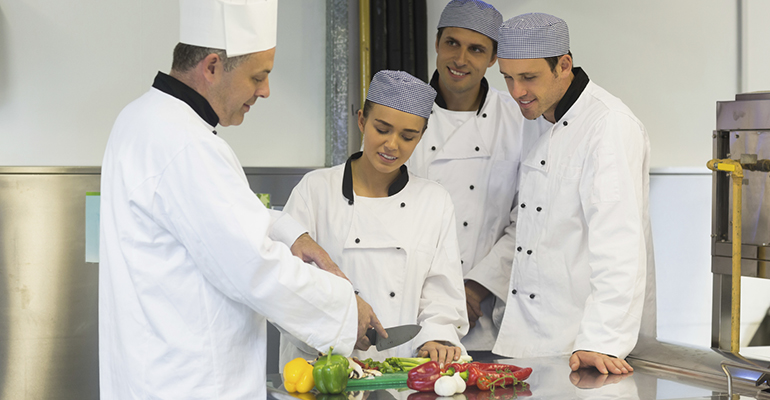 Becas para estudiantes de cocina