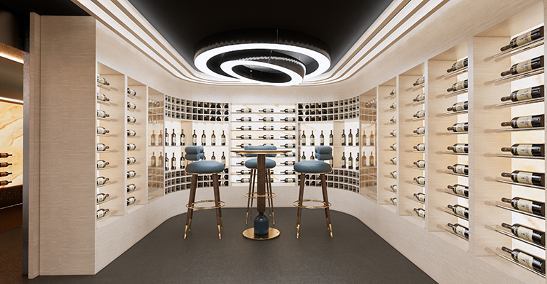 Bodega sótano restaurante Skina Marbella