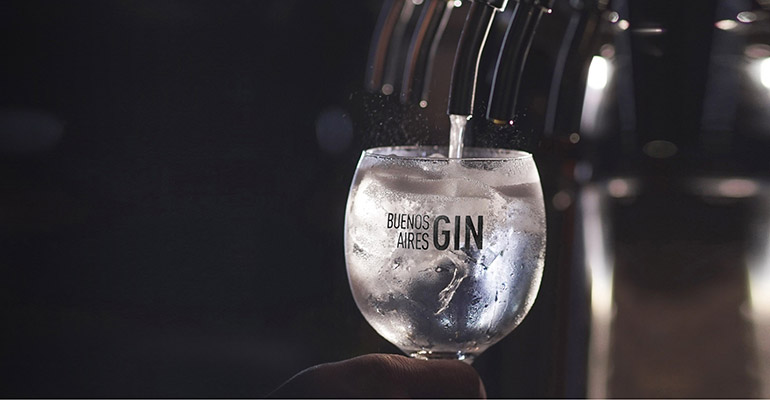 Buenos Aires gin tonic en grifo