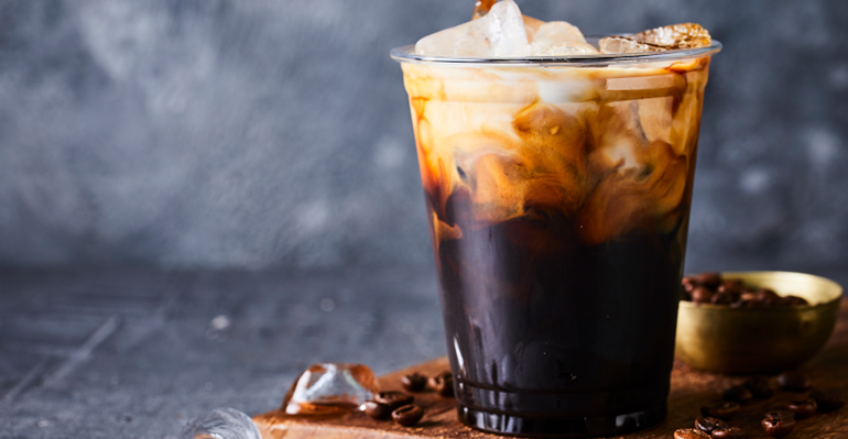 café con hielo hostelería