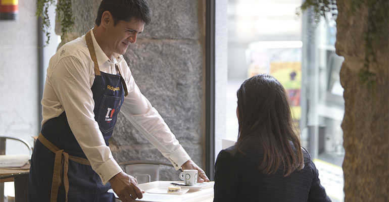 Imagen del cortometraje de Templo Cafés