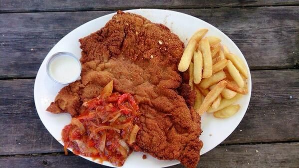 Cachopo típico asturiano