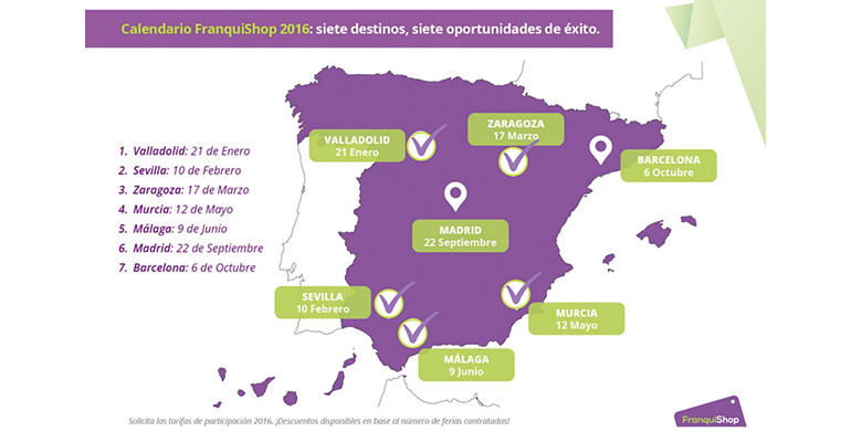 Calendario FranquiShop 2016