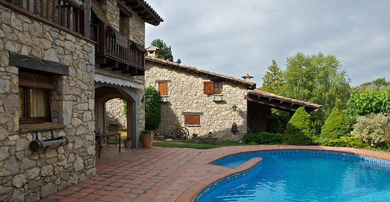 Casa rural con piscina