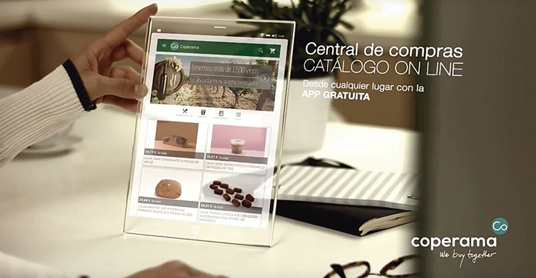 app coperama gestión de compras