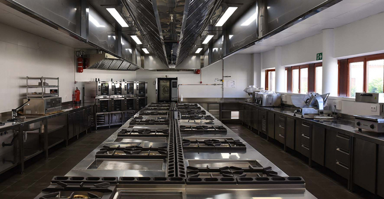 cocinas del centro de tecnificación gastronómica de Almagro