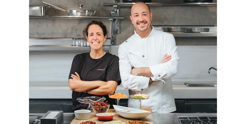 Cocina con frutos secos