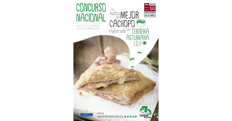 Cartel del concurso al mejor cachopo