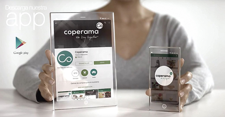 app coperama gestión de compras