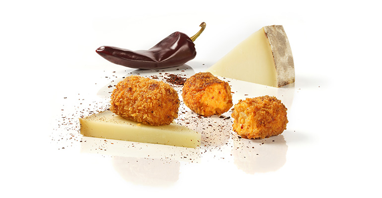 croqueta queso y pimiento 