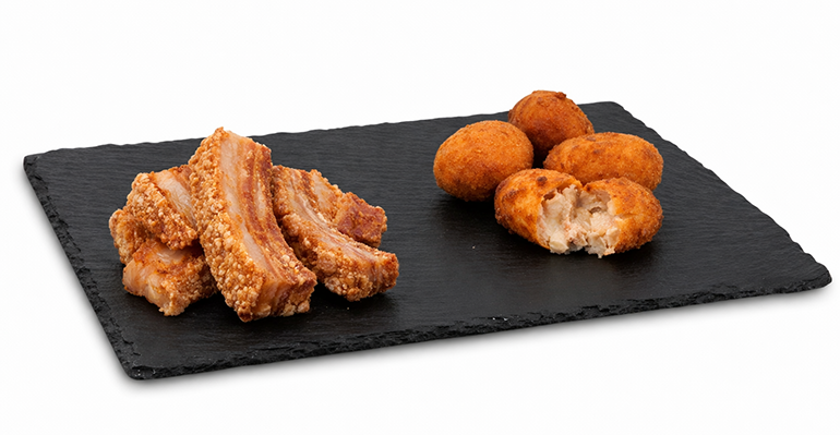 croquetas de Fer torreznos