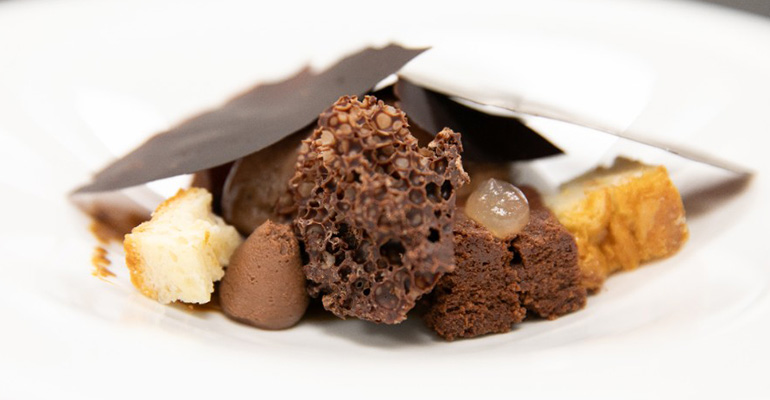 Chocolate ahumado dani brasserie