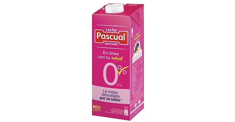 Leche desnatada Pascual 0% grasa