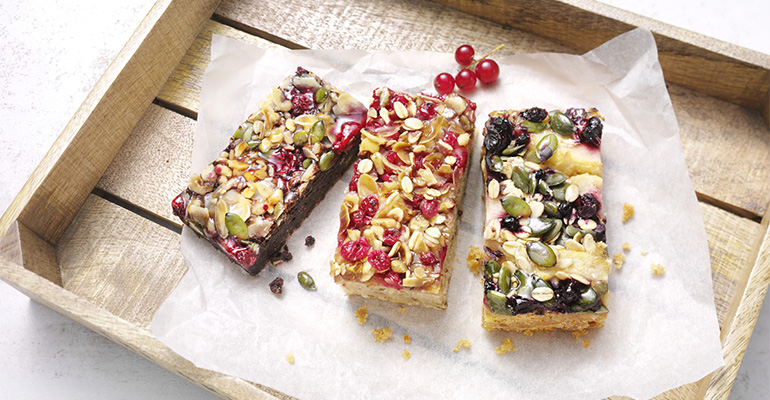 Planchas placer con superalimentos de erlenbacher
