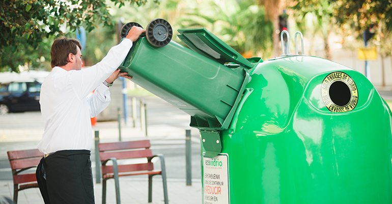 Reciclaje vidrio hostelería