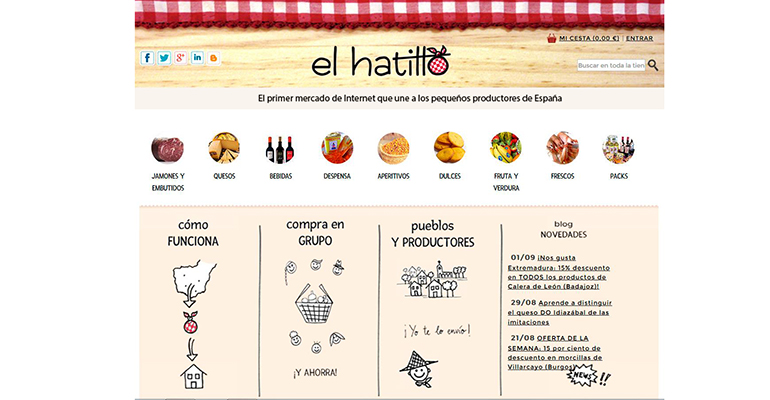 Página web de el hatillo.es