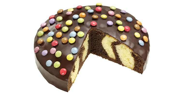 SMARTIES® PARTY CAKE de erlenbacher