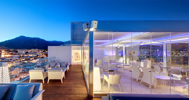 Acristalamiento terraza hoteles - InfoHoreca