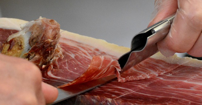 corte jamón infohoreca