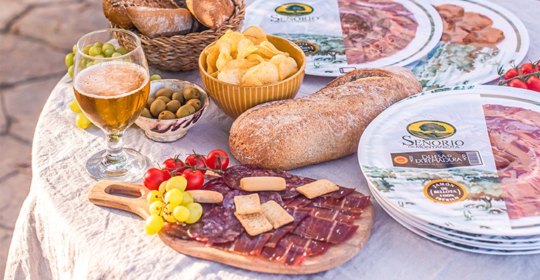 jamon Señorío de Montanera loncheados