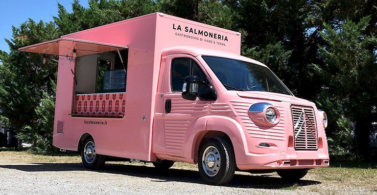 La salmoneria food truck