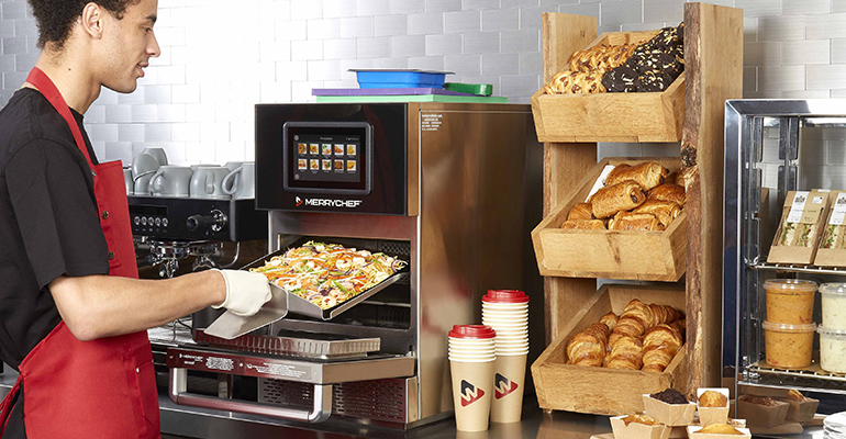 merrychef horno de cocción acelerada