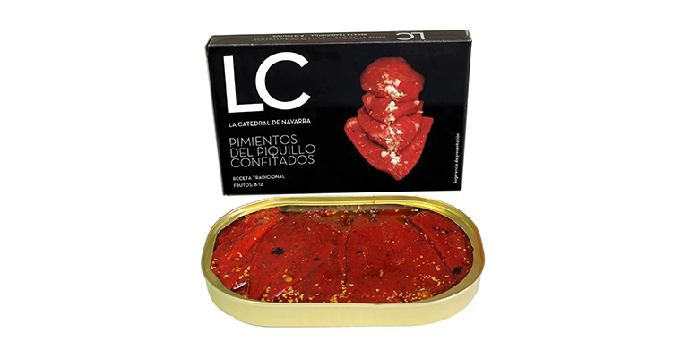 pìmientos confitados La Catedral 
