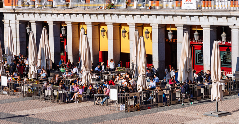 turistas internacionales Madrid 