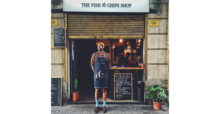 Fish and chips shop barcelona