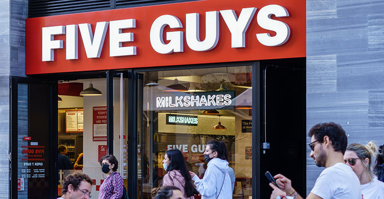 Five Guys infohoreca