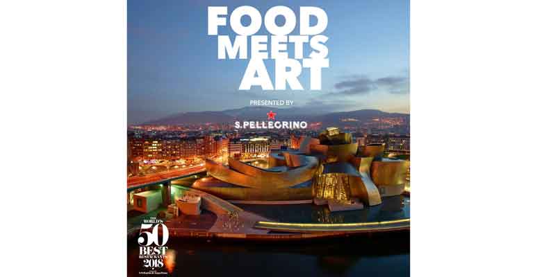 Evento Food meets art en Bilbao