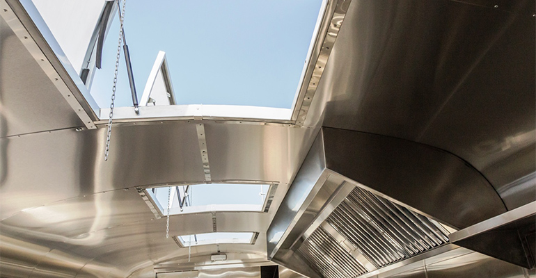 Ventilación del food truck