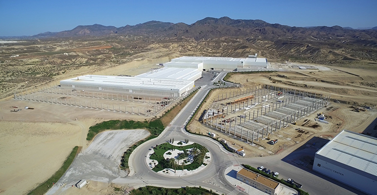 planta cosentino en Almería