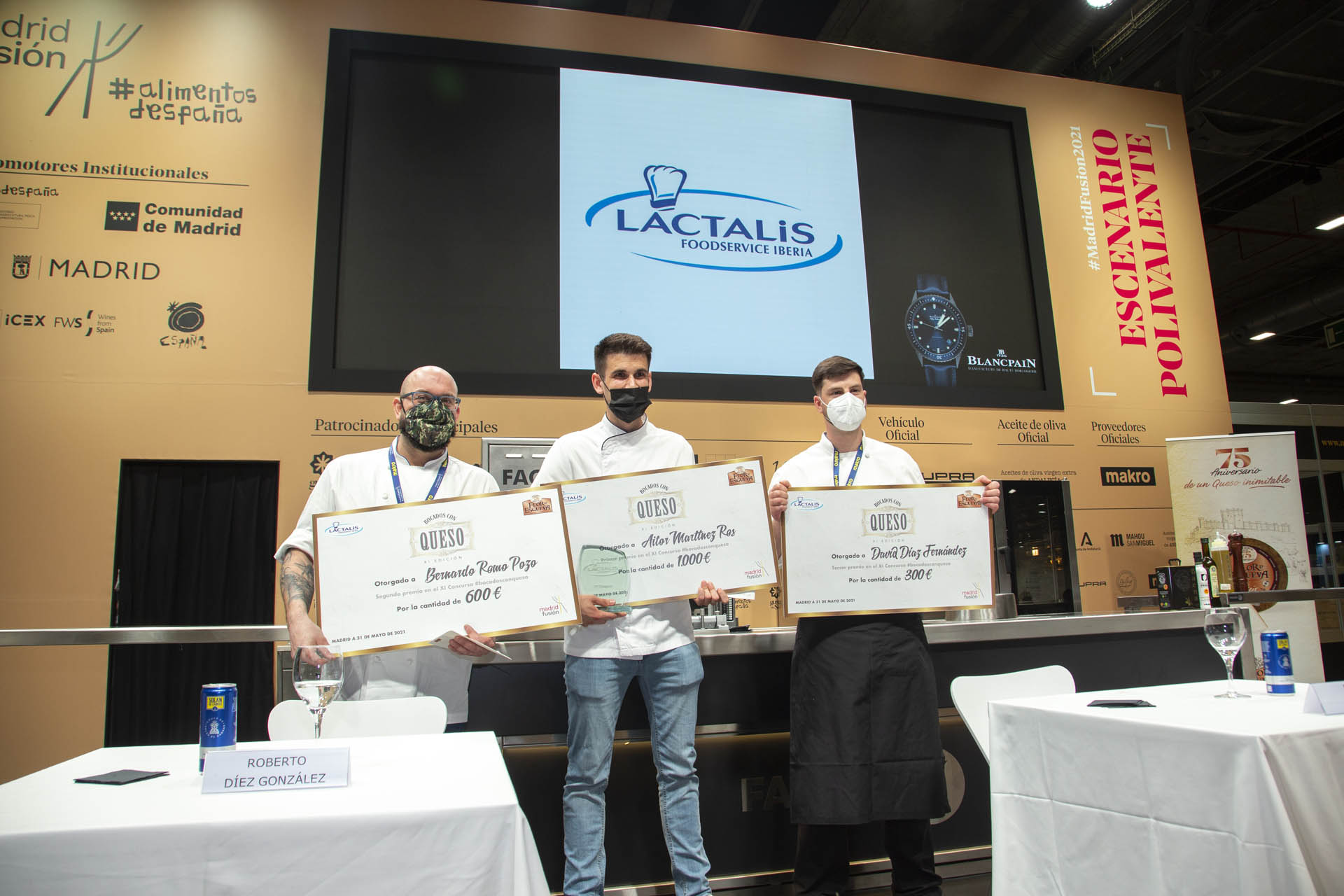 ganadores concurso Lactalis Madrid fusion