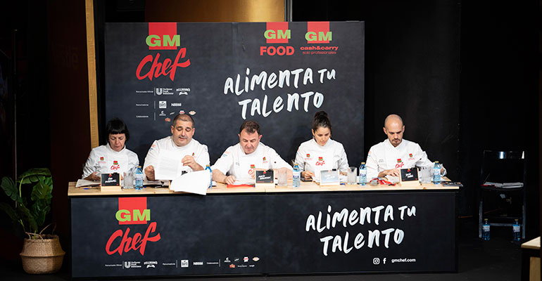 jurado del concurso GM Chef