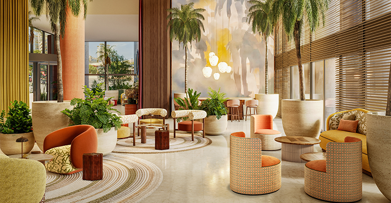 hall Hilton diagonal mar reforma