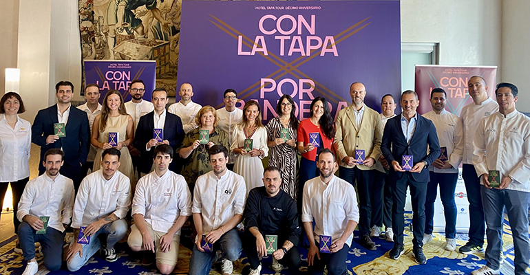 Arranca Hotel Tapa Tour en Madrid:  24 hoteles y 83 tapas maridadas celebran su décimo aniversario