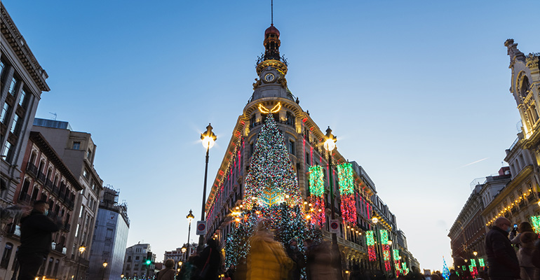Hoteles Madrid Navidad