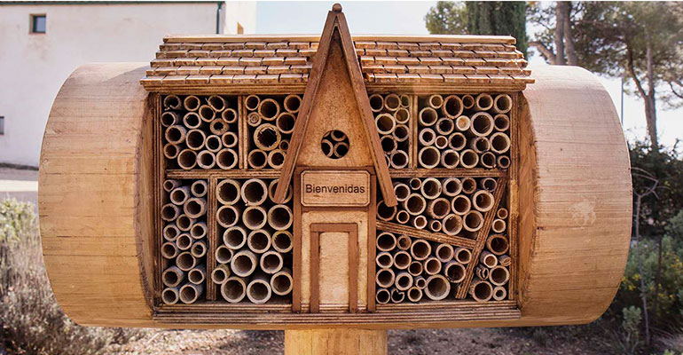 hotel para abejas