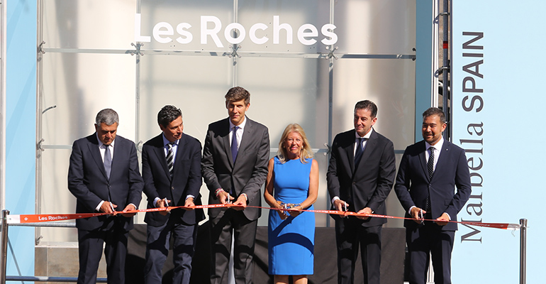 Inauguración residencia les roches