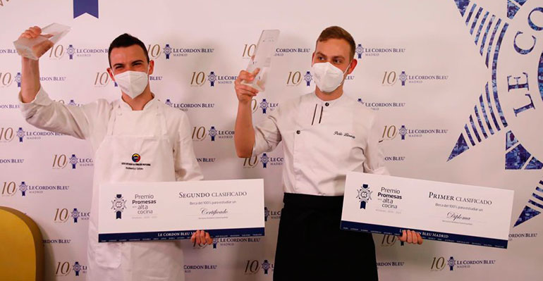 Ganadores de Premio Jóvenes Promesas de Le Cordon Bleu 2020