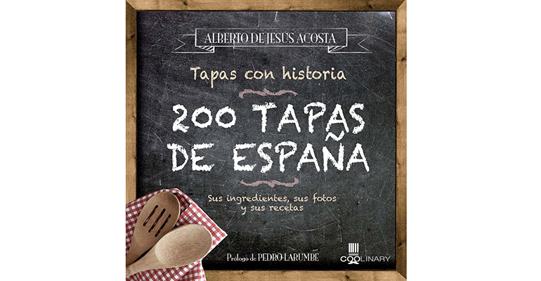 Portada libro de cocina 200 tapas de españa