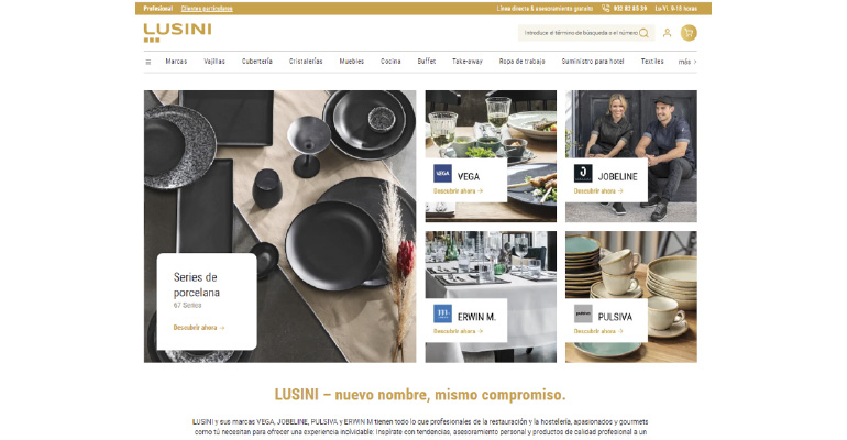 Lusini tienda online