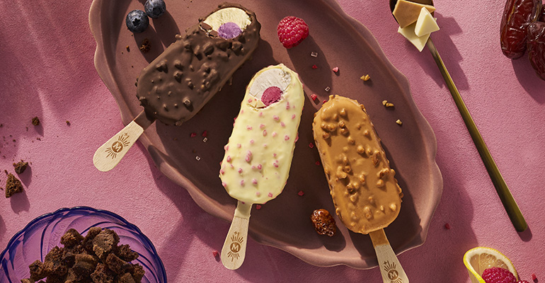 Sabores veganos o mezclas de helado y sorbete, entre los nuevos helados de Magnum Pleasure Express